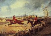 Henry Thomas Alken Abundance Cry, Over the Fence Spain oil painting artist